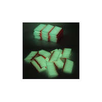  50 darabos szivacs játék lőszer nerf csatákhoz - világító, foszforeszkáló, fluoreszkáló