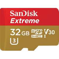 Sandisk Sandisk Extreme 32GB microSDHC UHS-I memóriakártya + Adapter