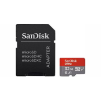 Sandisk Sandisk 32GB Ultra microSDHC UHS-I CL10 memóriakártya + Adapter
