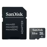 Sandisk Sandisk 32GB microSDHC CL4 memóriakártya + Adapter