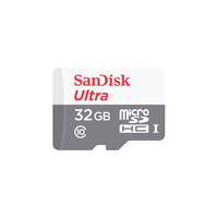 Sandisk Sandisk 32GB Ultra microSDHC UHS-I CL10 Memóriakártya + Adapter