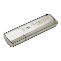 Kingston Kingston 16GB IronKey Locker+ 50 USB 3.2 Gen 1 Pendrive - Ezüst