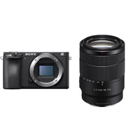 Sony Sony Alpha ILCE-6400 Digitális fényképezőgép + E 18-135mm f/3.5-5.6 OSS Objektív - Fekete