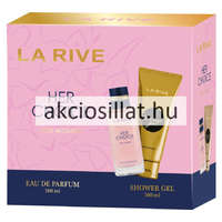 La Rive La Rive Her Choice ajándékcsomag (EDP + Tusfürdő)