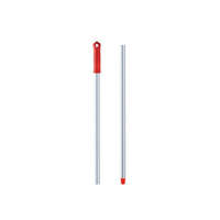 UCTEM PLAS Mop Alu nyél piros, menetes, védő réteggel (eloxált) 22x130cm
