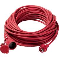  CMI gumi hosszabbító kábel IP44 piros 25 m