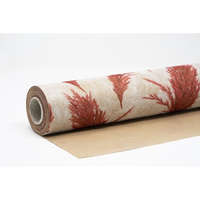 Bloomi Csomagolópapír vízálló pampa mintás papír 750mmx25m bézs,piros