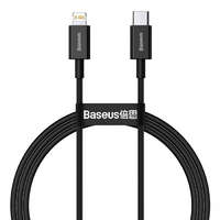 Baseus BASEUS CABLEL type-c type C to Apple Lightning 8-pin PD20W Power Divery Superior sorozat Gyors töltő Catlys-A01 1 Méteres fekete