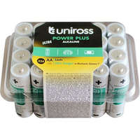 Uniross Uniross Power Plus Box LR6/24BP 1,5V AA/ceruza tartós alkáli elem 24db/cs (LR6-UALKAABX24)