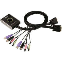 Aten ATEN KVM Switch 2PC USB DVI + kábel (CS-682)