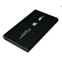 LogiLink LogiLink 2.5" külső Alu Mobil Rack USB 2.0 SATA fekete (UA0041B)
