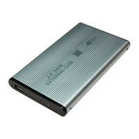 LogiLink LogiLink 2.5" külső Alu Mobil Rack USB 2.0 SATA ezüst (UA0041A)
