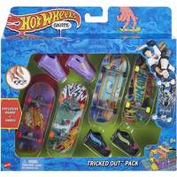 Mattel Hot Wheels Skates Fingerboard 4 db és cipő