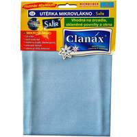 Clanax CLANAX mikroszálas törlőkendő ablakhoz Safír 290 g, 40 × 40 cm