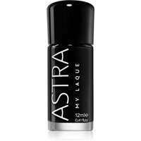 Astra Make-up Astra Make-up My Laque 5 Free hosszantartó körömlakk árnyalat 45 Super Black 12 ml