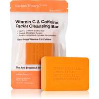 Carbon Theory Carbon Theory Facial Cleansing Bar Vitamin C & Caffeine tisztító szappan arcra C vitamin Orange 100 g
