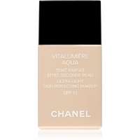 Chanel Chanel Vitalumière Aqua ultra könnyű make-up a ragyogó bőrért árnyalat 42 Beige Rose SPF 15 30 ml