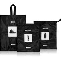 Notino Notino Travel Collection Set of bags for shoes & laundry cipő-, folyadék- és szennyestartó utazáshoz 3 db