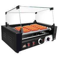 IHO-426 Görgős virsli sütő-melegítő gép HOT DOG készítéshez