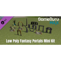 TheGameCreators GameGuru MAX Low Poly Mini Kit - Fantasy Portals (PC - Steam elektronikus játék licensz)
