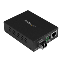 StarTech StarTech.com Multimode (MM) LC Fiber Media Converter for 10/100/1000 Network - 550m - Gigabit Ethernet - 850nm - with SFP Transceiver (MCM1110MMLC) - fiber media converter - 10Mb LAN, 100Mb LAN, GigE (MCM1110MMLC)