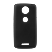 gigapack Szilikon telefonvédő (matt) FEKETE [Motorola Moto C Plus (XT1723)] (5996457714186)