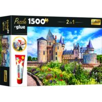 Trefl Trefl: Loire menti kastély puzzle ragasztóval - 1500 darabos (26183) (26183)
