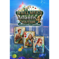 Grey Alien Games Jewel Match Atlantis Solitaire 4 - Collector's Edition (PC - Steam elektronikus játék licensz)