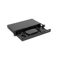 Nikomax Nikomax optikai patch panel 48 port 1U 19" fekete (NMF-RP48LC-CS-1U-BK) (NMF-RP48LC-CS-1U-BK)