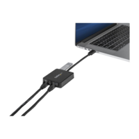 StarTech StarTech.com USB 3.0 to Dual Port Gigabit Ethernet Adapter w/ USB Port - 10/100/100 - USB Gigabit LAN Network NIC Adapter (USB32000SPT) - network adapter - USB 3.0 - 2 ports (USB32000SPT)