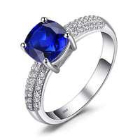 EdenBoutique Perfect Sapphire 8 ezüst gyűrű