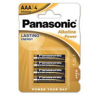 PANASONIC PANASONIC Alkaline Power 1,5 V alkáli AAA elem (4db)