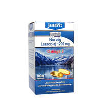 JutaVit JutaVit Norvég Omega-3 Lazacolaj 1200 mg (100 Lágykapszula)