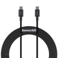 Baseus Baseus Superior sorozat USB-C USB-C kábel 100W 2m (CATYS-C01) #fekete