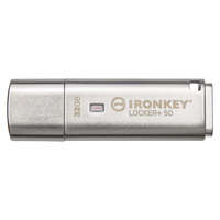 Kingston Kingston Technology IronKey Locker+ 50 USB flash meghajtó 32 GB USB A típus 3.2 Gen 1 (3.1 Gen 1)...