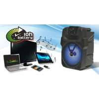 Sal SAL boombox aktív Bluetooth hangfal Party hangdoboz, 2 utas, beépített akkumulátorral és LED fénn...
