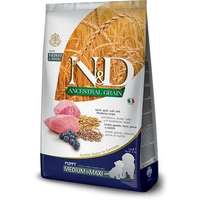 Natural & Delicious N&D Dog Low Grain Puppy Medium/Maxi bárányhússal és áfonyával 12 kg