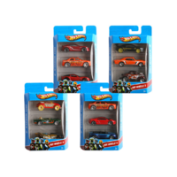 Mattel Hot Wheels kisautók (3 darabos) kék színben