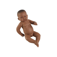 Llorens Fiú barnabőrű csecsemő baba 45cm (45003)