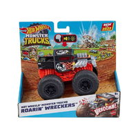 Mattel Hot Wheels Monster Trucks Bone Shaker járgány fényekkel és hangokkal 1/43 - Mattel