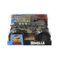 Mattel Hot Wheels: Monster Trucks Oversized Godzilla járgány 1/24 - Mattel