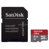 SANDISK Memóriakártya SANDISK MICRO SDXC ANDROID KÁRTYA, CLASS 10, 8GB ADAPTER, MEMORY ZONE