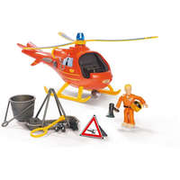 Simba Toys® Sam a tűzoltó - Wallaby mentőhelikopter Tom figurával (109252510038)