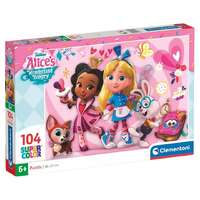 Clementoni Alice Csodaországban 104 db-os Supercolor puzzle – Clementoni