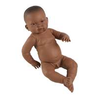 Llorens Fiú barnabőrű csecsemő baba 45 cm