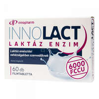 Innopharm Innopharm Innolact Laktáz enzim 6000 FCCU étrend-kiegészítő filmtabletta 60 db