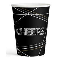 Boldog Új Évet Cheers papír pohár 8 db-os 250 ml