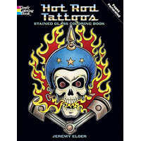  Hot Rod Tattoos Stained Glass Coloring Book – Elder