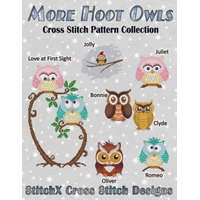  More Hoot Owls ... Cross Stitch Pattern Collection – Tracy Warrington,Stitchx