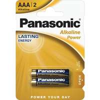 Panasonic Panasonic Alkaline Power AAA mikro 1.5V alkáli/tartós elemcsomag LR03APB-2BP